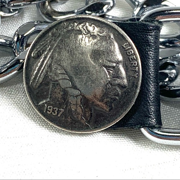 Vest Extenders - genuine Buffalo/Indian head nickel - Picture 3 of 10